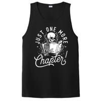 Just One More Chapter Skeleton Reader Reading Book Lover PosiCharge Competitor Tank