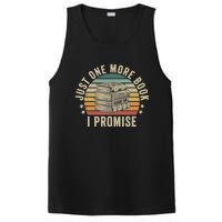 Just One More Book I Promise Book Lover Librarian Book Nerd PosiCharge Competitor Tank