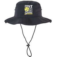 Just One More Game Funny Pickleball Player Legacy Cool Fit Booney Bucket Hat