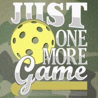 Just One More Game Pickleball Player Paddleball Legacy Tie Dye Trucker Hat