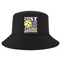 Just One More Game Pickleball Player Paddleball Cool Comfort Performance Bucket Hat
