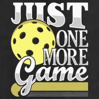 Just One More Game Pickleball Player Paddleball Cool Comfort Performance Bucket Hat