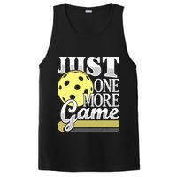 Just One More Game Pickleball Player Paddleball PosiCharge Competitor Tank