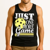 Just One More Game Pickleball Player Paddleball Tank Top