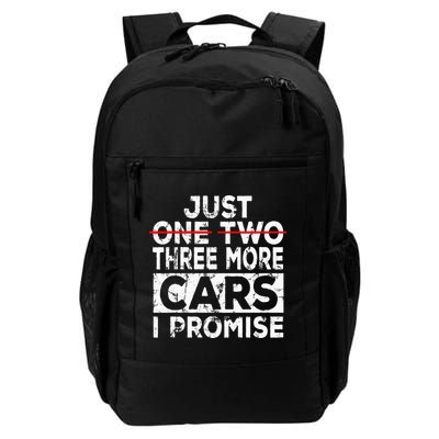 Just One More Car I Promise Mechanic Gift Car Lover Garage Backpack