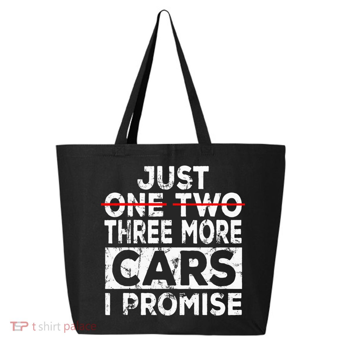 Just One More Car I Promise Mechanic Gift Car Lover Garage 25L Jumbo Tote