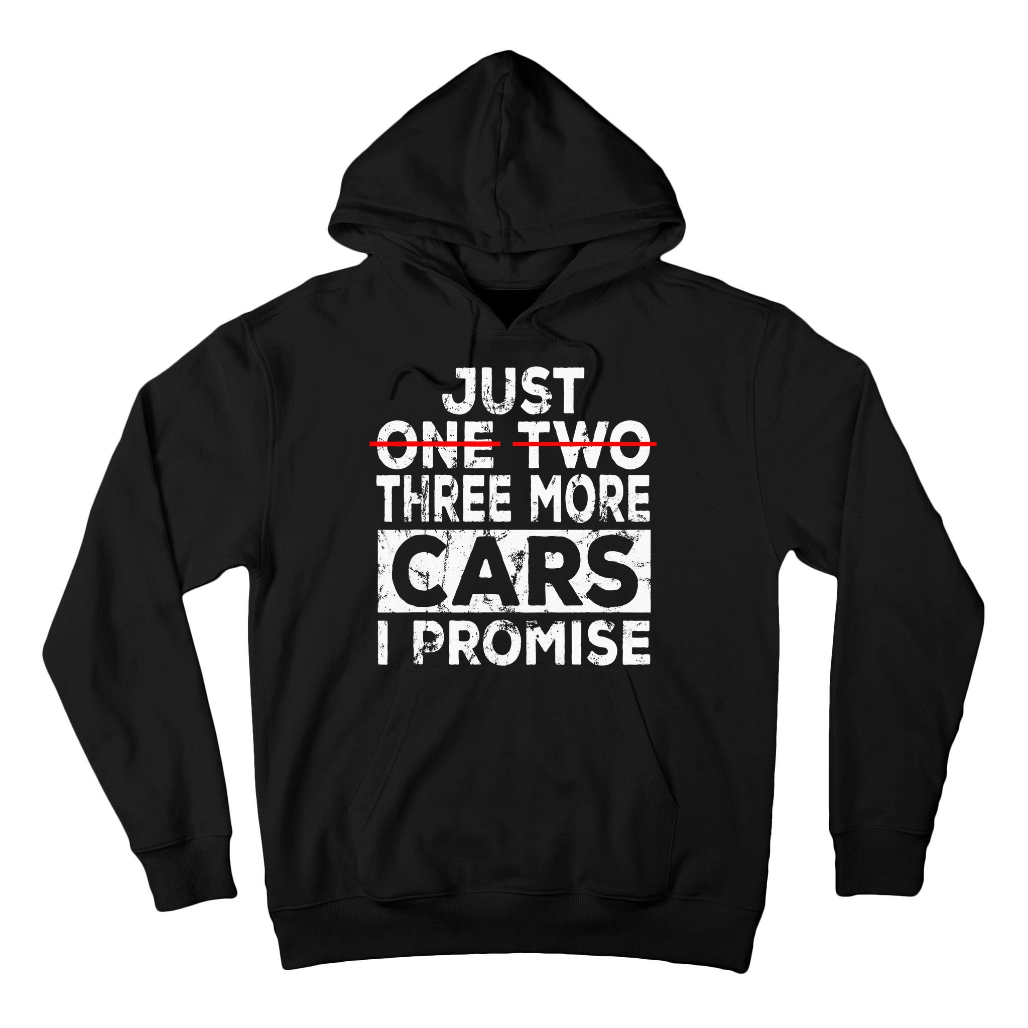 Just One More Car I Promise Mechanic Gift Car Lover Garage Tall Hoodie