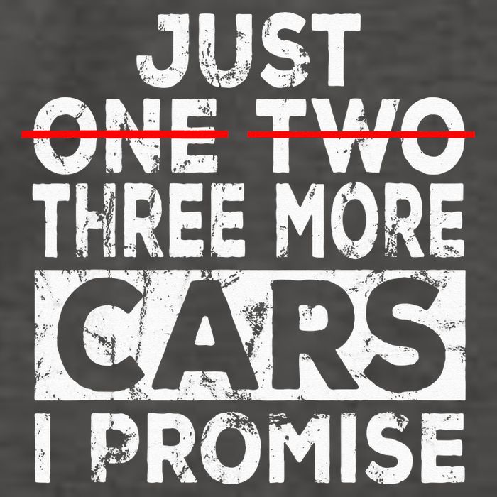 Just One More Car I Promise Mechanic Gift Car Lover Garage Vector Backpack