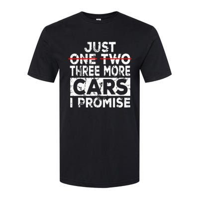 Just One More Car I Promise Mechanic Gift Car Lover Garage Softstyle® CVC T-Shirt