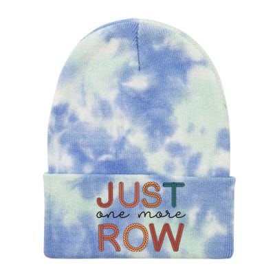 Just One More Row Yarn Tie Dye 12in Knit Beanie