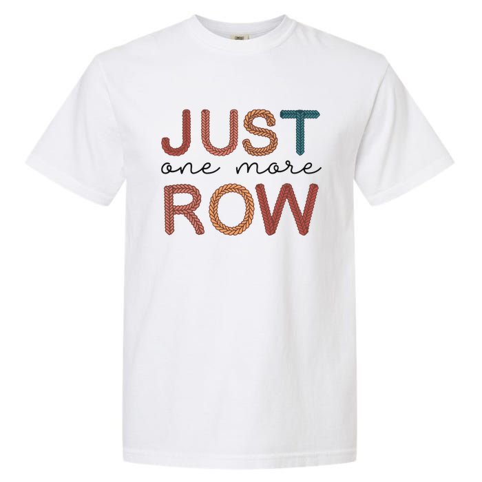 Just One More Row Yarn Garment-Dyed Heavyweight T-Shirt