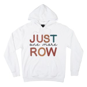 Just One More Row Yarn Hoodie