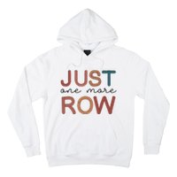 Just One More Row Yarn Hoodie