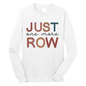 Just One More Row Yarn Long Sleeve Shirt