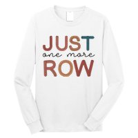 Just One More Row Yarn Long Sleeve Shirt