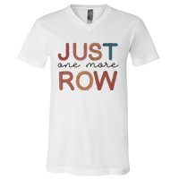 Just One More Row Yarn V-Neck T-Shirt