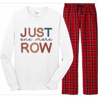 Just One More Row Yarn Long Sleeve Pajama Set