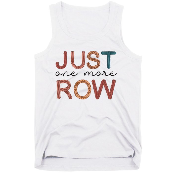 Just One More Row Yarn Tank Top