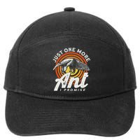 Just One More Ant I Promise Anteater 7-Panel Snapback Hat