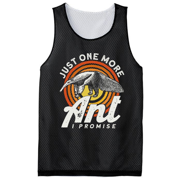 Just One More Ant I Promise Anteater Mesh Reversible Basketball Jersey Tank