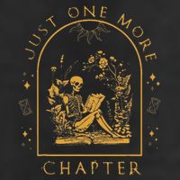 Just One More Chapter Vintage Skeleton Reading Book Reader Beanie