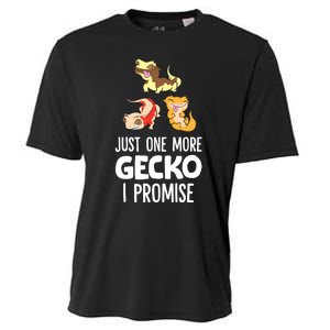 Just One More Crested Gecko I Promise Crested Gecko Owner Cooling Performance Crew T-Shirt