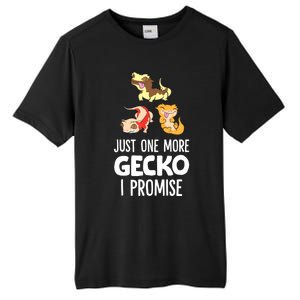 Just One More Crested Gecko I Promise Crested Gecko Owner Tall Fusion ChromaSoft Performance T-Shirt