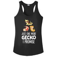 Just One More Crested Gecko I Promise Crested Gecko Owner Ladies PosiCharge Competitor Racerback Tank