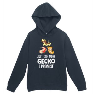 Just One More Crested Gecko I Promise Crested Gecko Owner Urban Pullover Hoodie