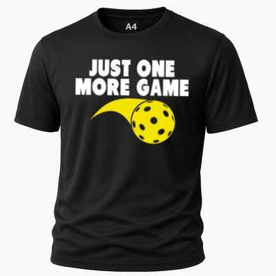 Just One More Game Pickleball Gift Performance Shirt