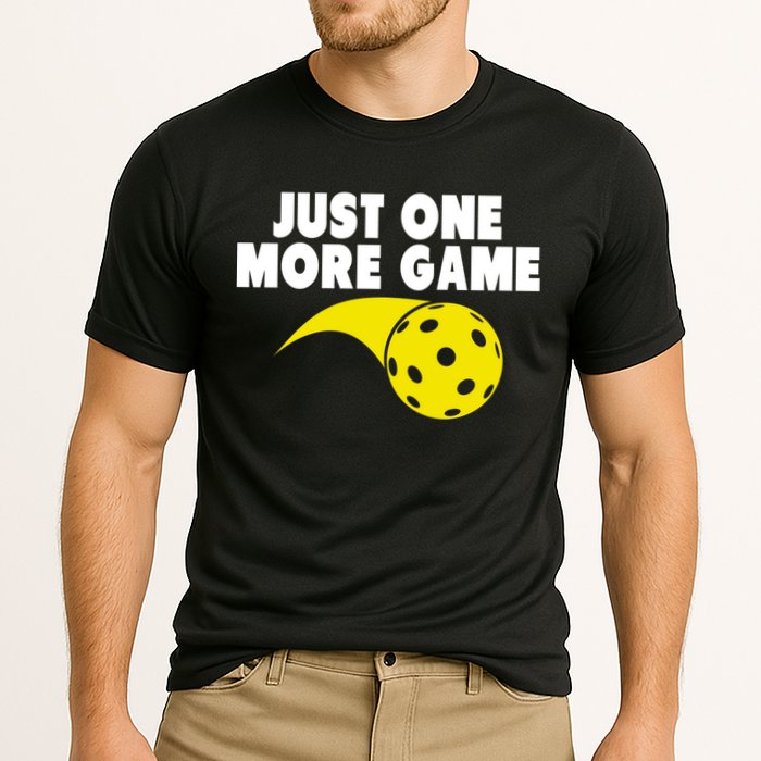 Just One More Game Pickleball Gift Cooling Performance Crew T-Shirt
