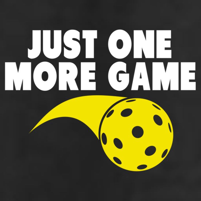 Just One More Game Pickleball Gift Adult Drive Performance Visor