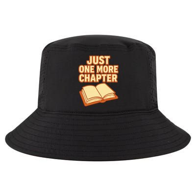 Just One More Chapter Funny Book Lover Cool Comfort Performance Bucket Hat