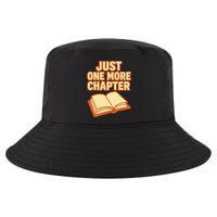 Just One More Chapter Funny Book Lover Cool Comfort Performance Bucket Hat