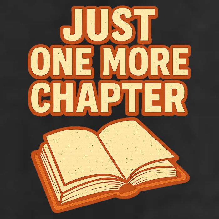 Just One More Chapter Funny Book Lover Cool Comfort Performance Bucket Hat