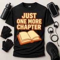 Just One More Chapter Funny Book Lover Cooling Performance Crew T-Shirt