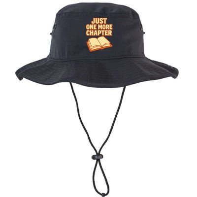 Just One More Chapter Funny Book Lover Bucket Hat