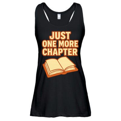 Just One More Chapter Funny Book Lover Ladies Essential Flowy Tank