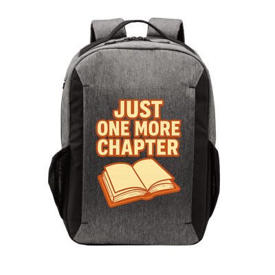 Just One More Chapter Funny Book Lover Vector Backpack