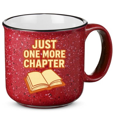 Just One More Chapter Funny Book Lover 15oz Campfire Ceramic Mug