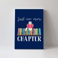 Just One More Chapter, Cat Reading Book, Bookworm Cat HC Canvas