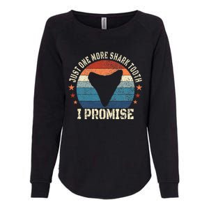 Just One More Shark Teeth I Promise Fossil Hunter Womens California Wash Sweatshirt