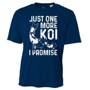 Just One More Koi I Promise Cooling Performance Crew T-Shirt