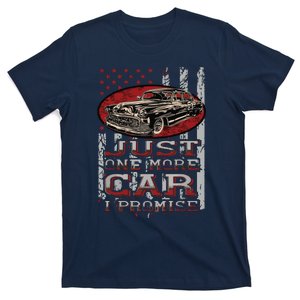 Just One More Car I Promise Car Lover Guys T-Shirt