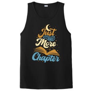 Just One More Chapter Funny Book Lover Reading Librarian Meaningful Gift PosiCharge Competitor Tank