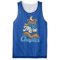 Just One More Chapter Funny Book Lover Reading Librarian Meaningful Gift Mesh Reversible Basketball Jersey Tank