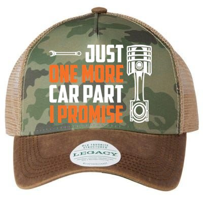 Just One More Car Part I Promise Legacy Tie Dye Trucker Hat