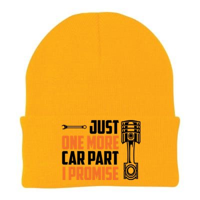 Just One More Car Part I Promise Knit Cap Winter Beanie