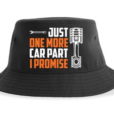 Just One More Car Part I Promise Sustainable Bucket Hat