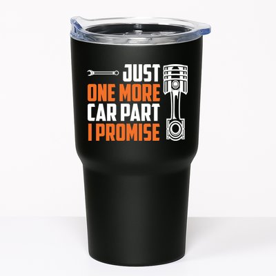 Just One More Car Part I Promise Tumbler